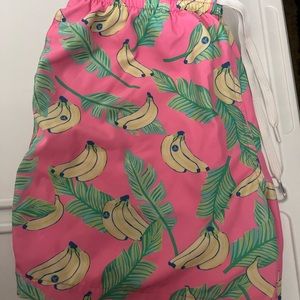 Chubbies banana print 5.5 size large